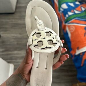 Tory Burch Matte Leather Millers